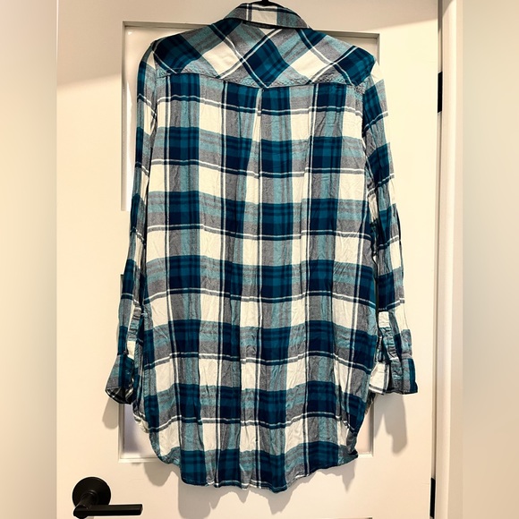 Long flannel check shirt women’s XL - Picture 3 of 3